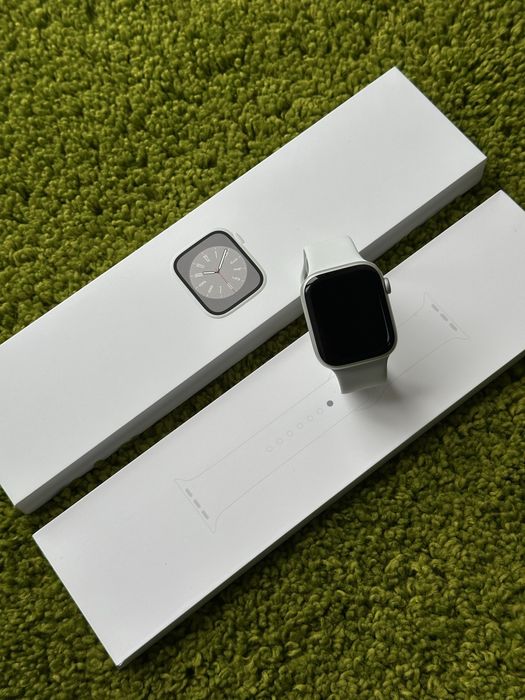 Apple Watch 8 45mm Silver Ідеал Магазин Гарантія Доставка