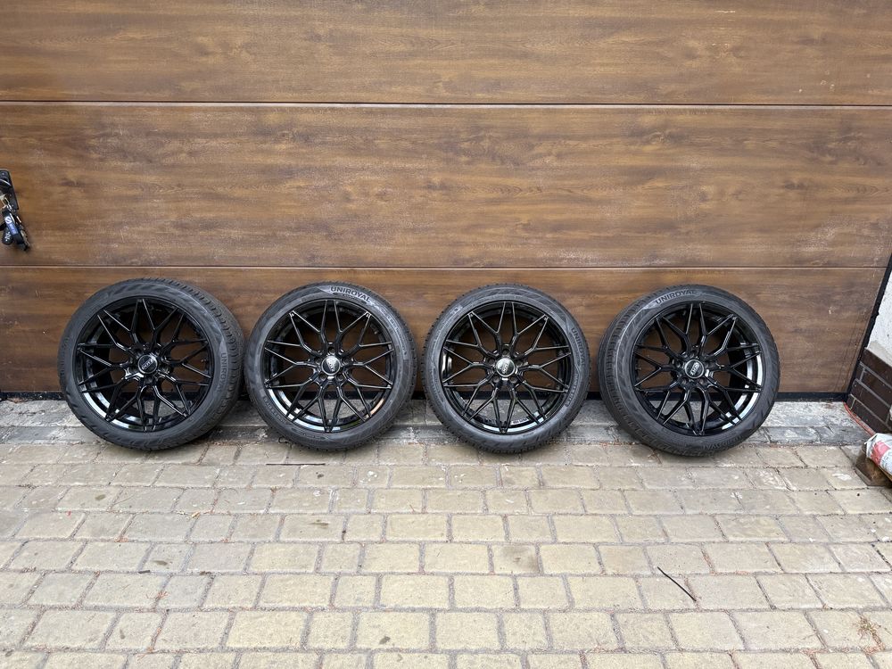 Kola 5x112 aluminiowe audi felgi opony lato et35