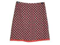 Boden vintage spódnica lato trapezowa casual eco bawełna 42