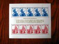 Добірка марок Монако, 6 листів