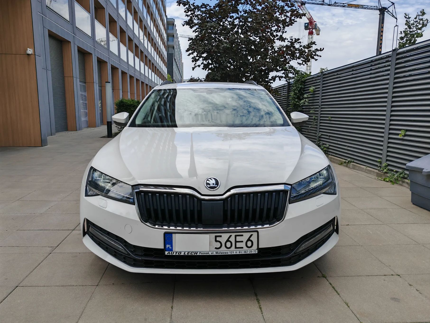 Skoda Superb Salon Polska kombi faktura vat