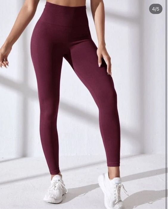 Лосини oysho бургунди