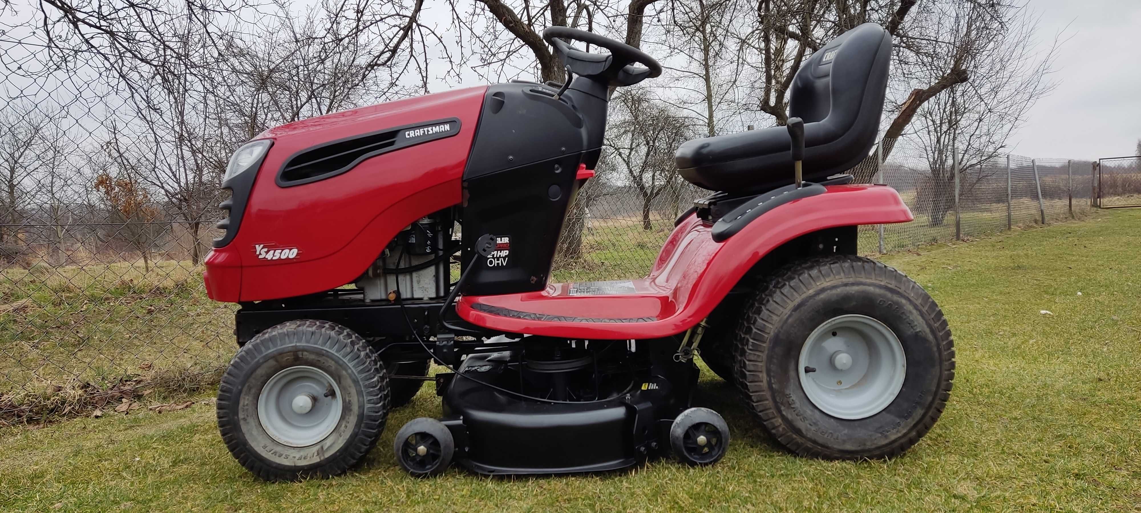 KOSIARKA Traktorek CRAFTSMAN 21 hp Briggs Cub Cadet Husqvarna John