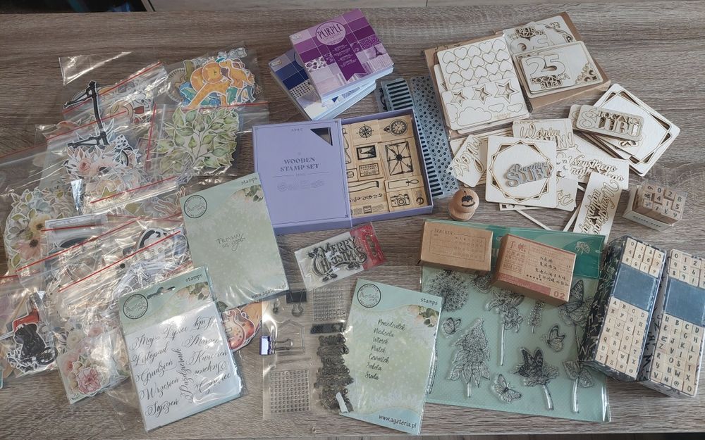 Sprzedam różne dodatki scrapbooking