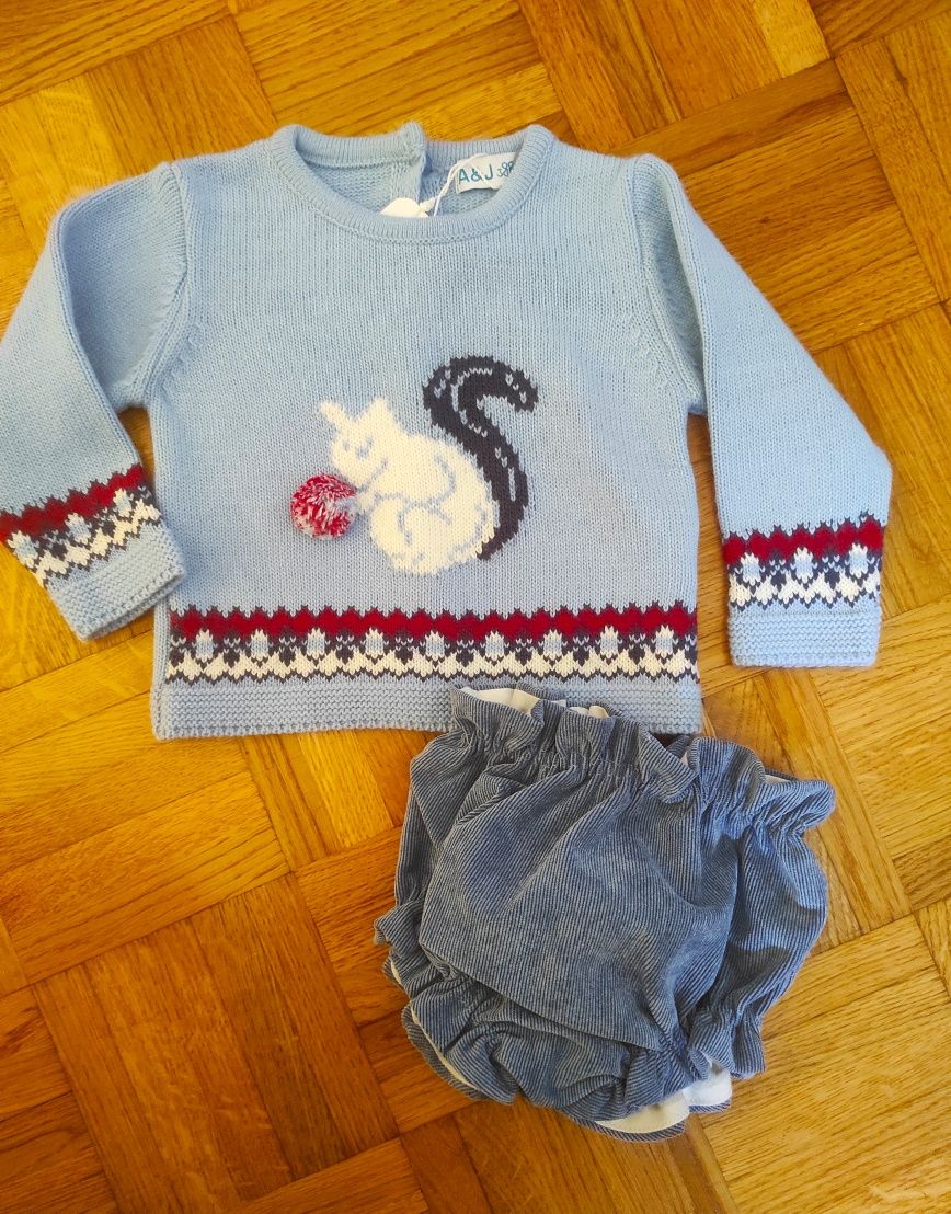 Conjunto bebé 6 meses NOVO