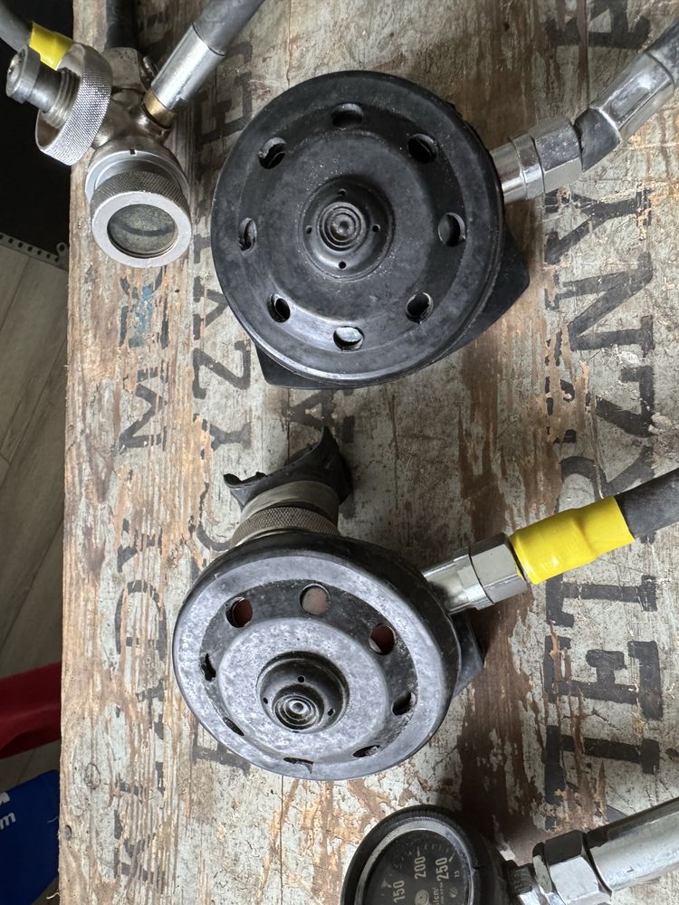 Automaty nurkowe UAN 82 Faser plus manometr