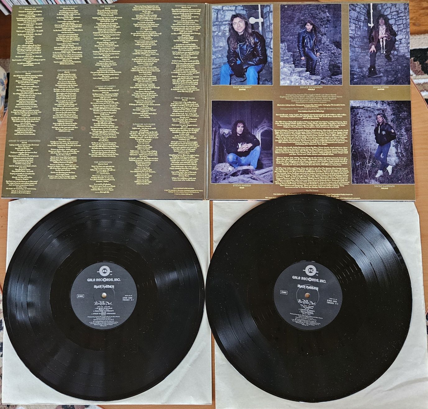 LP Iron Maiden набір з 9 класичних студійних альбомів 1980-1992рр.