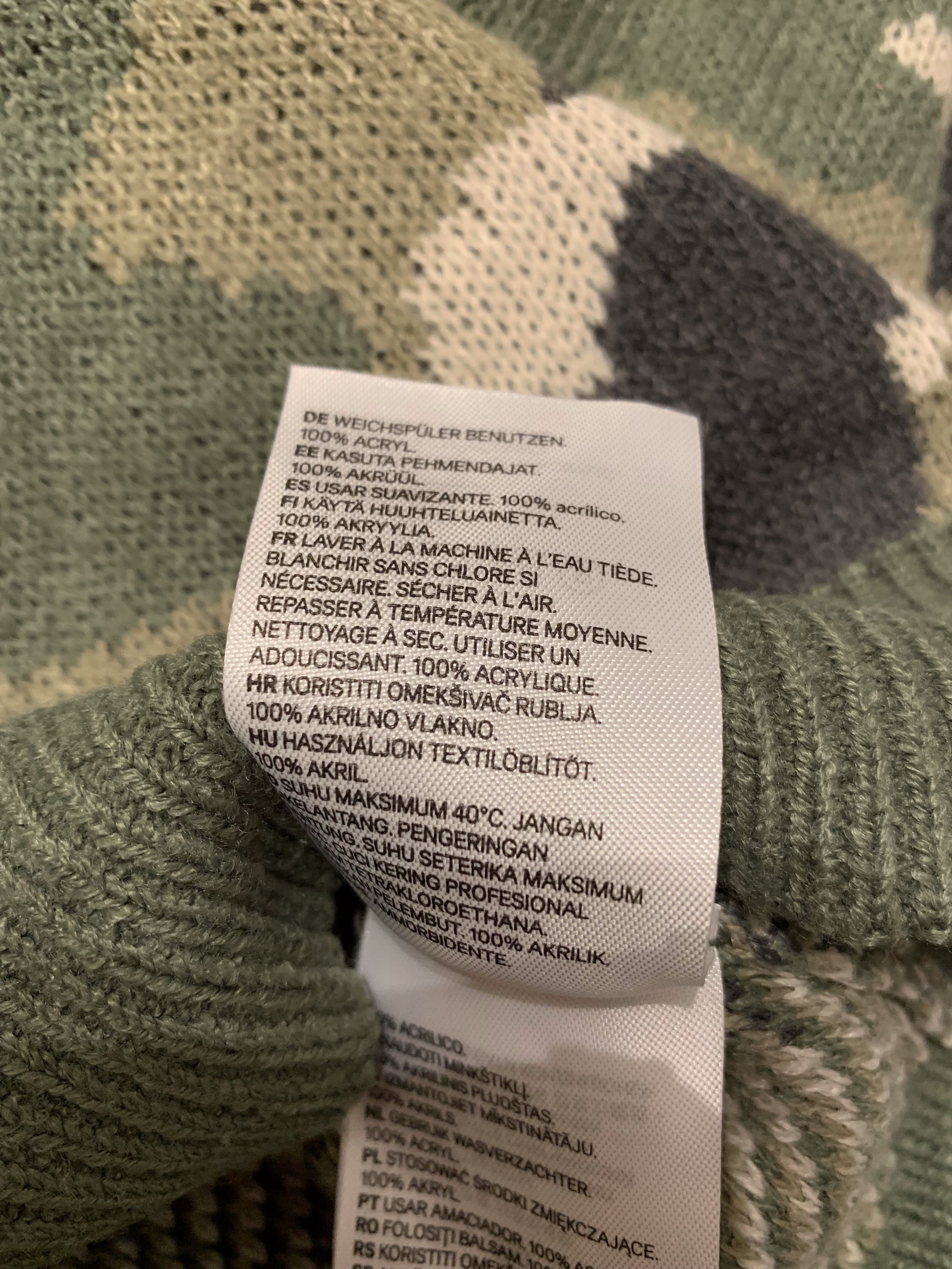 krótki sweter damski Moro  H&M