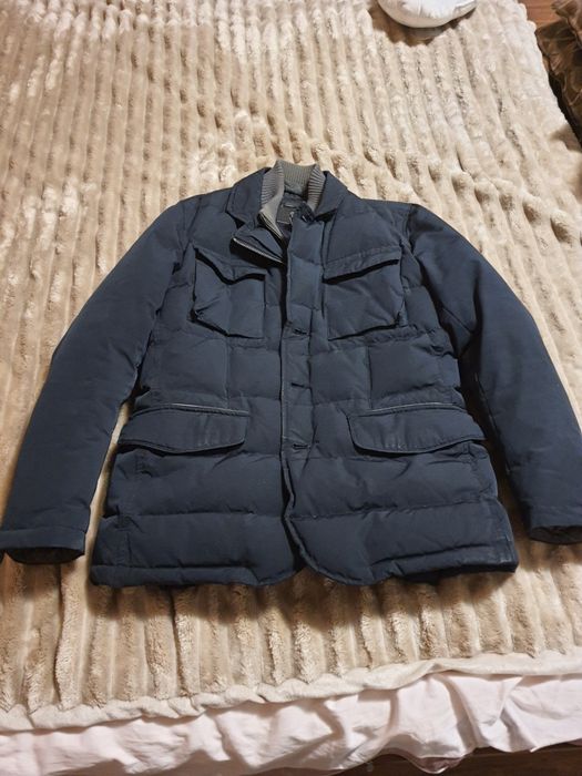 Зимовий чоловічий пуховик Massimo Dutti