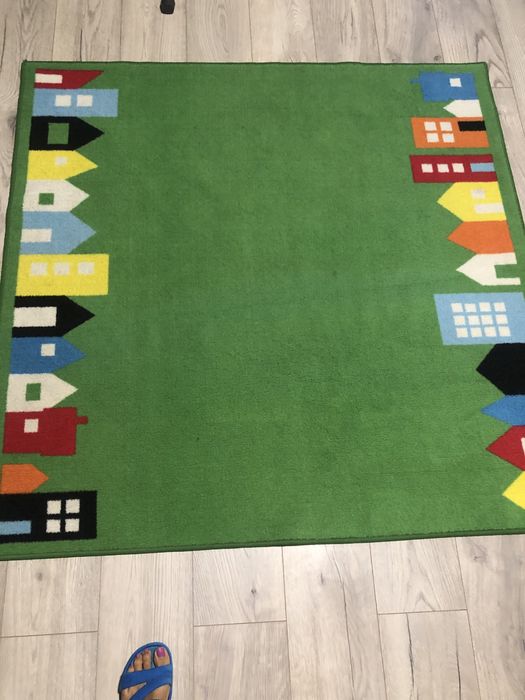 Килимок прорезинений знизу ікеа 130х130