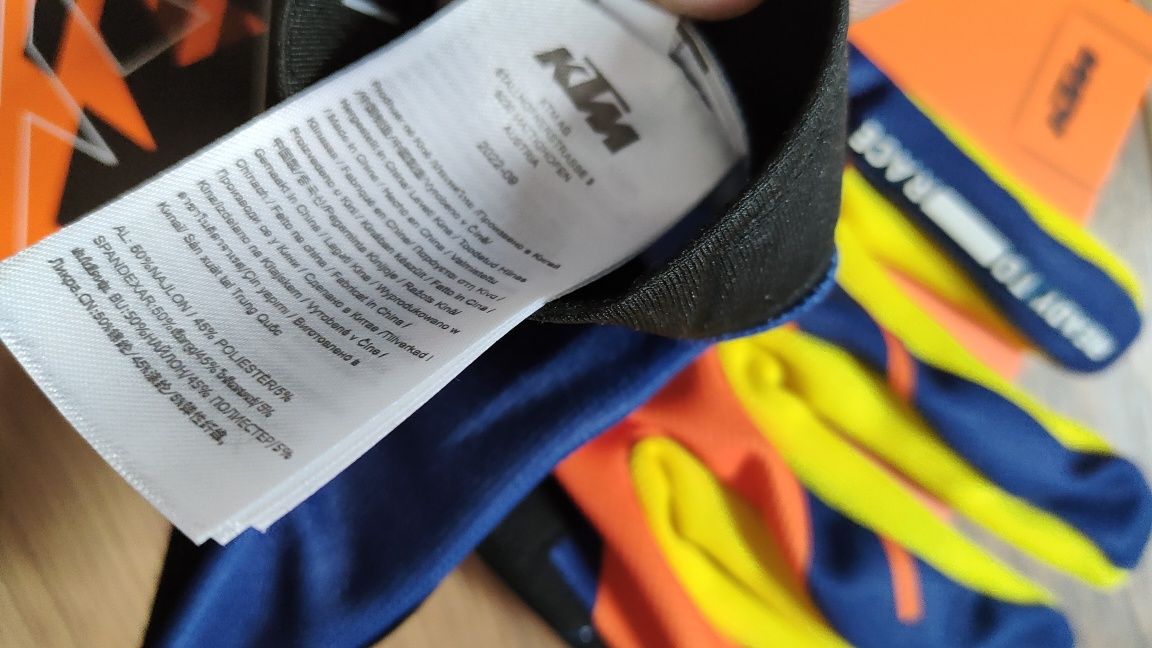 Rękawiczki KTM Enduro Cross MTB Quad L