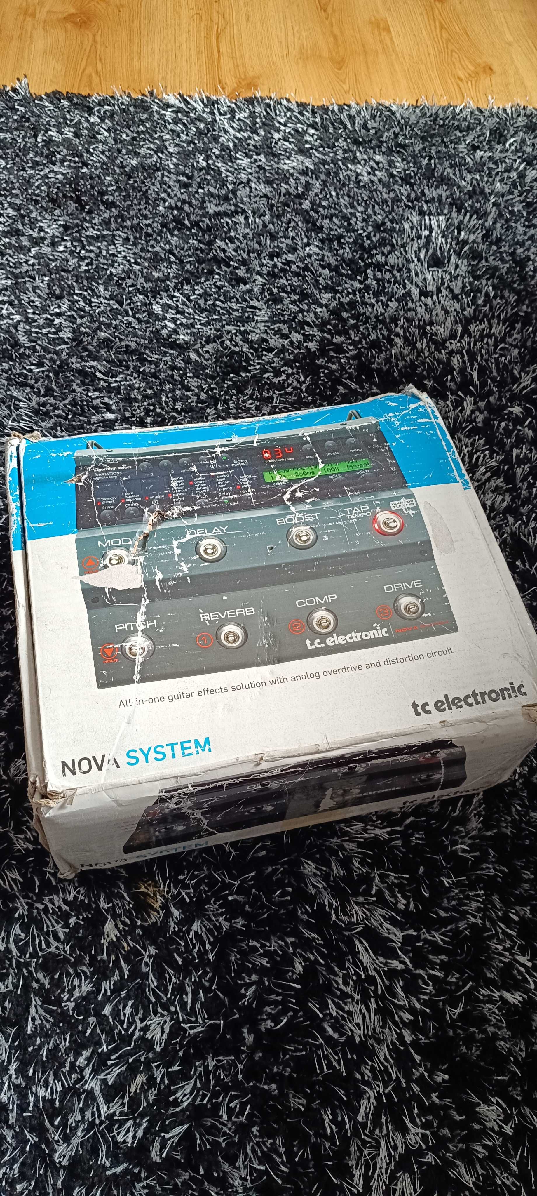 Efekty gitarowe TC Electronic nova system