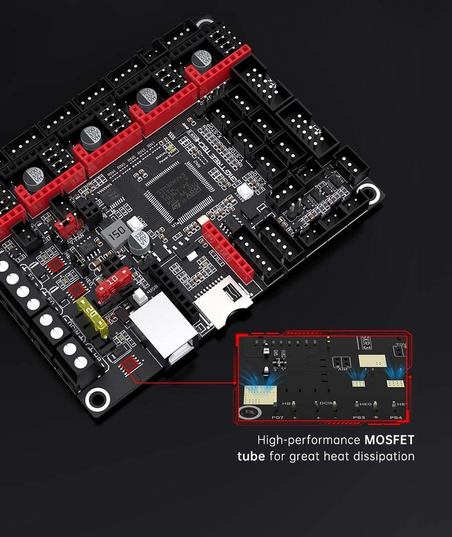Placa De Controlo  - BIGTREETECH SKR 3 EZ V1.0 para impressoras 3D