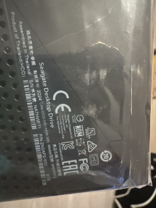 Seagate Desktop Drive 8TB – zewnętrzny dysk twardy USB 3.0
