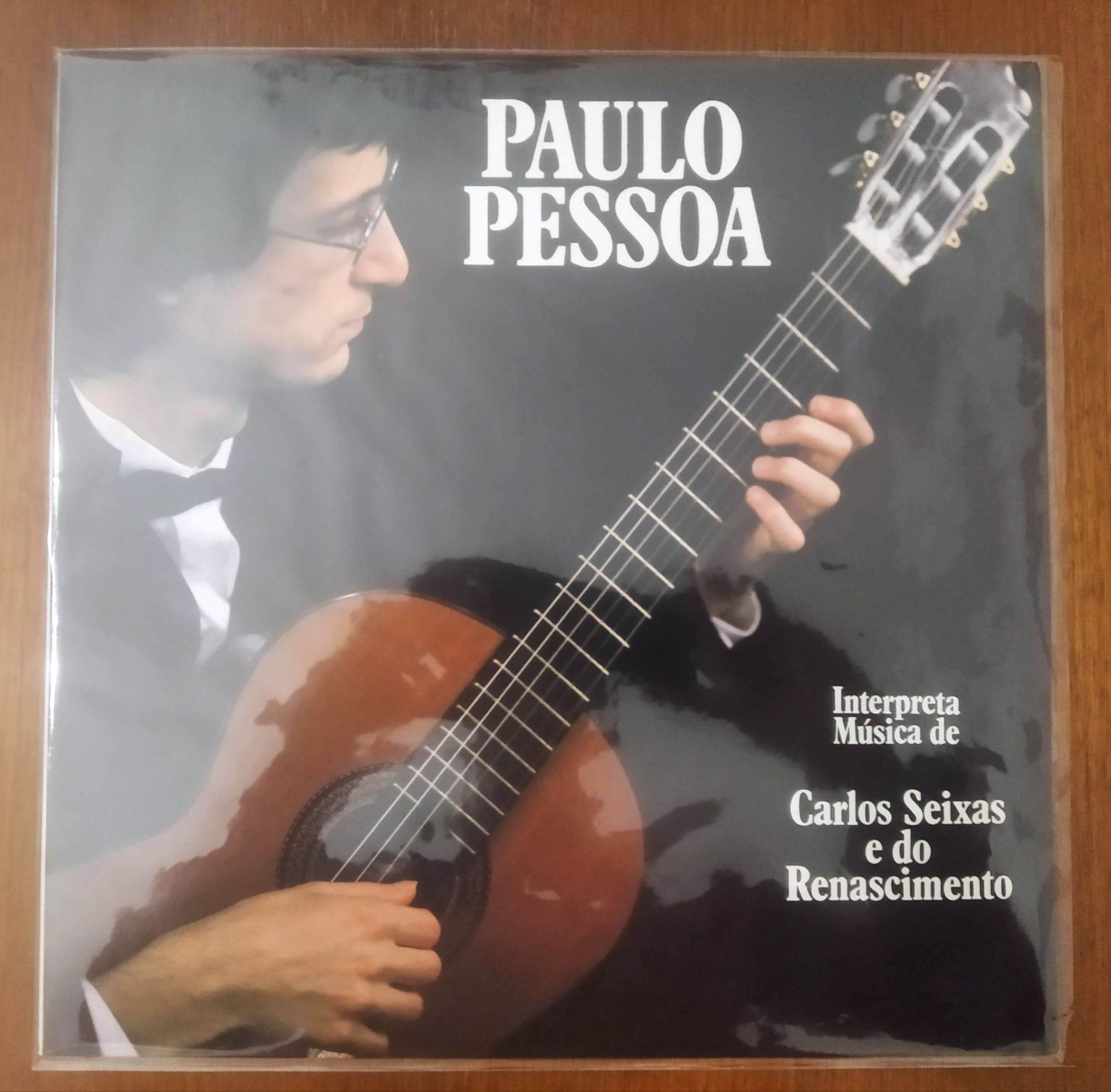 Paulo Pessoa disco de vinil "Recital de música antiga".