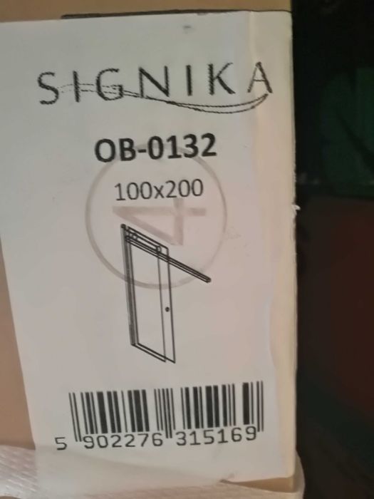Drzwi prysznicowe przesuwne Sygnika Rolexa 100x200