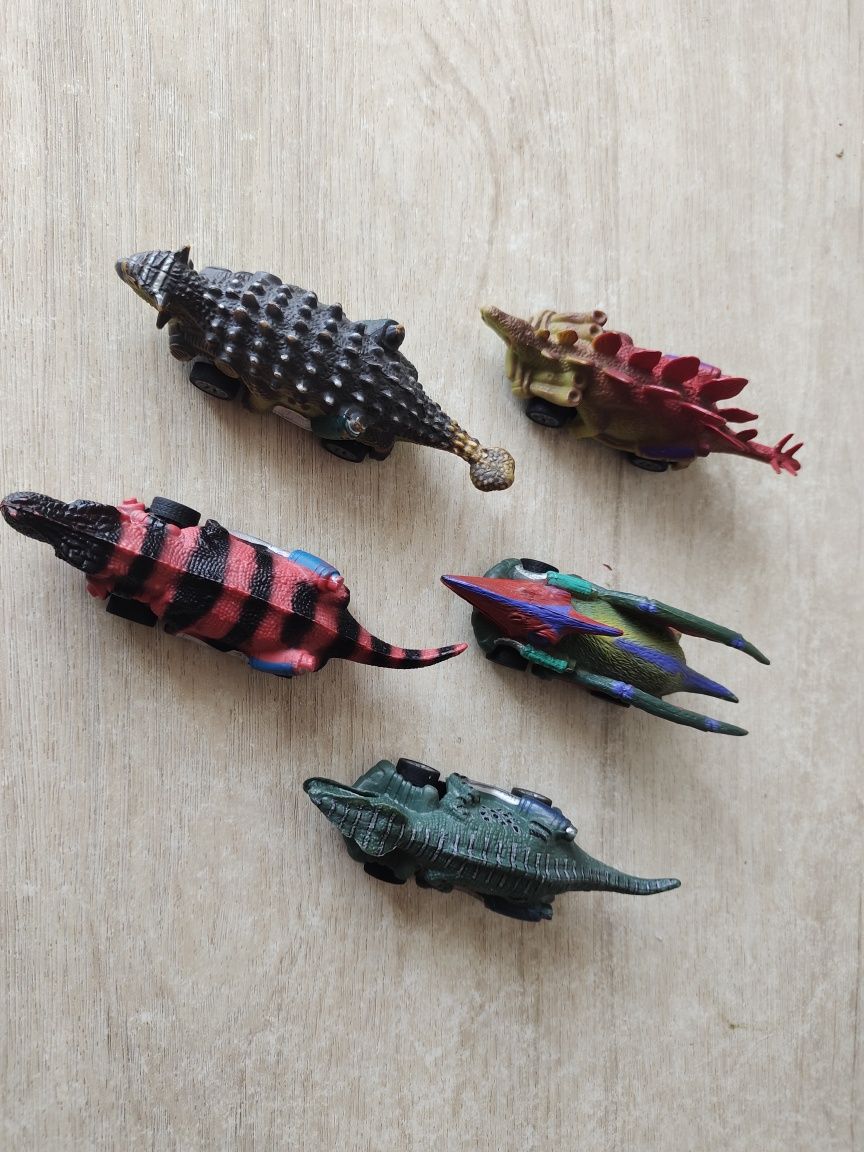 Машинка динозавр іграшковий набір DINOBROS Dinosaur Toy Pull Back