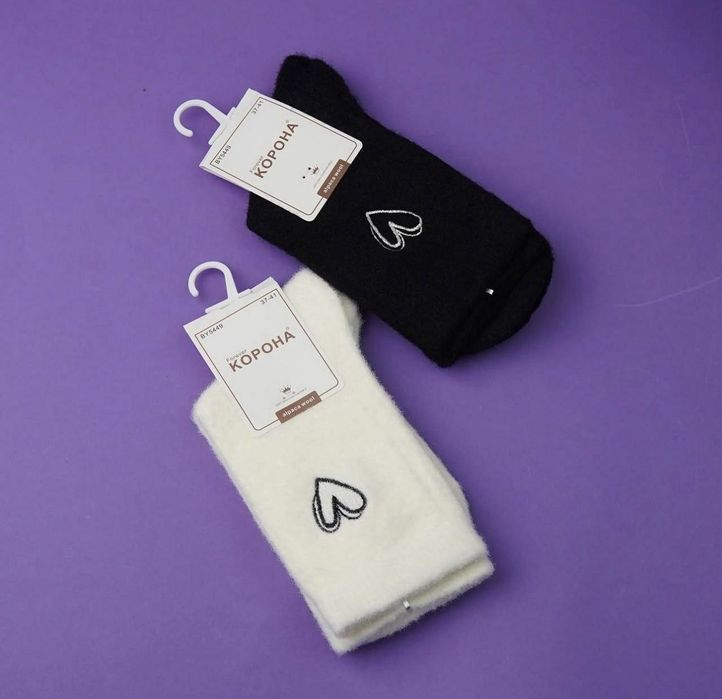 Zestaw 5 ciepłych skarpet damskich