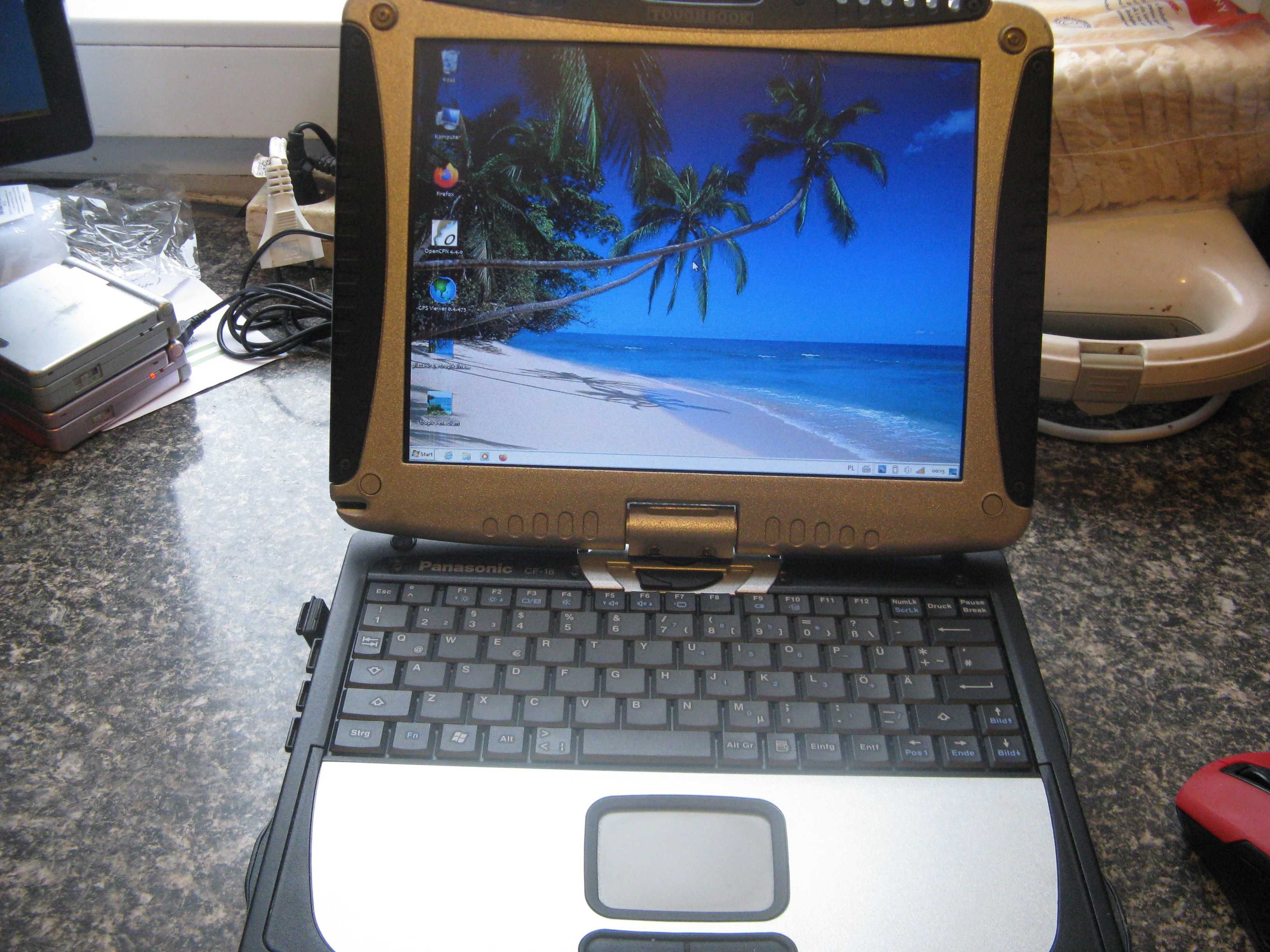 Laptop Panasonic CF 18. Kultowy, Pancerny i Hermetyczny