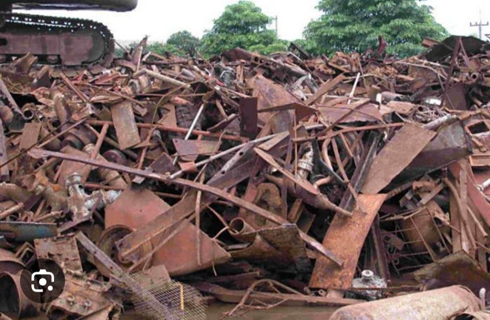 Recolho topo tipo de sucata