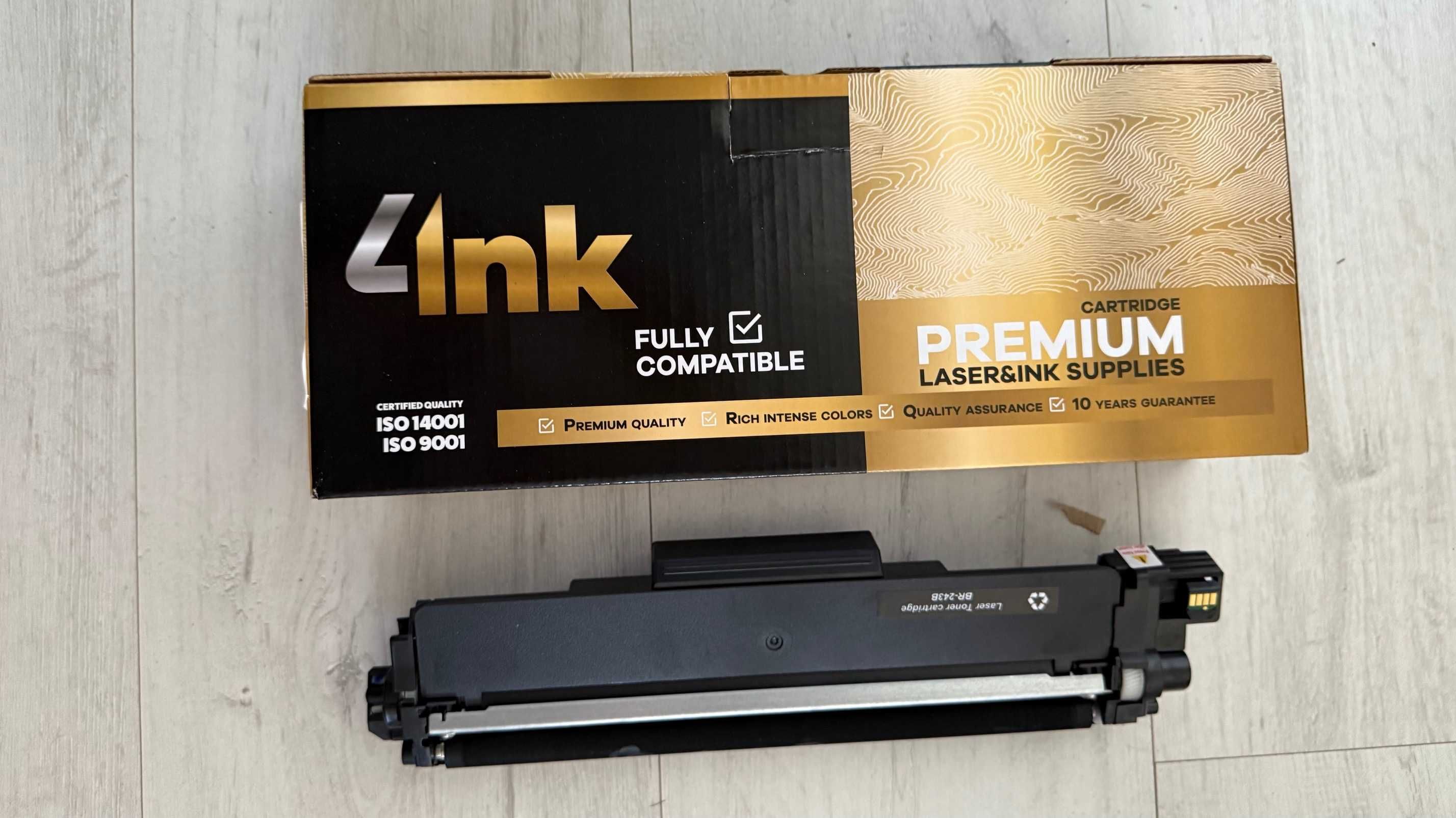 Pusty toner cartridge do drukarki Brother zużyty