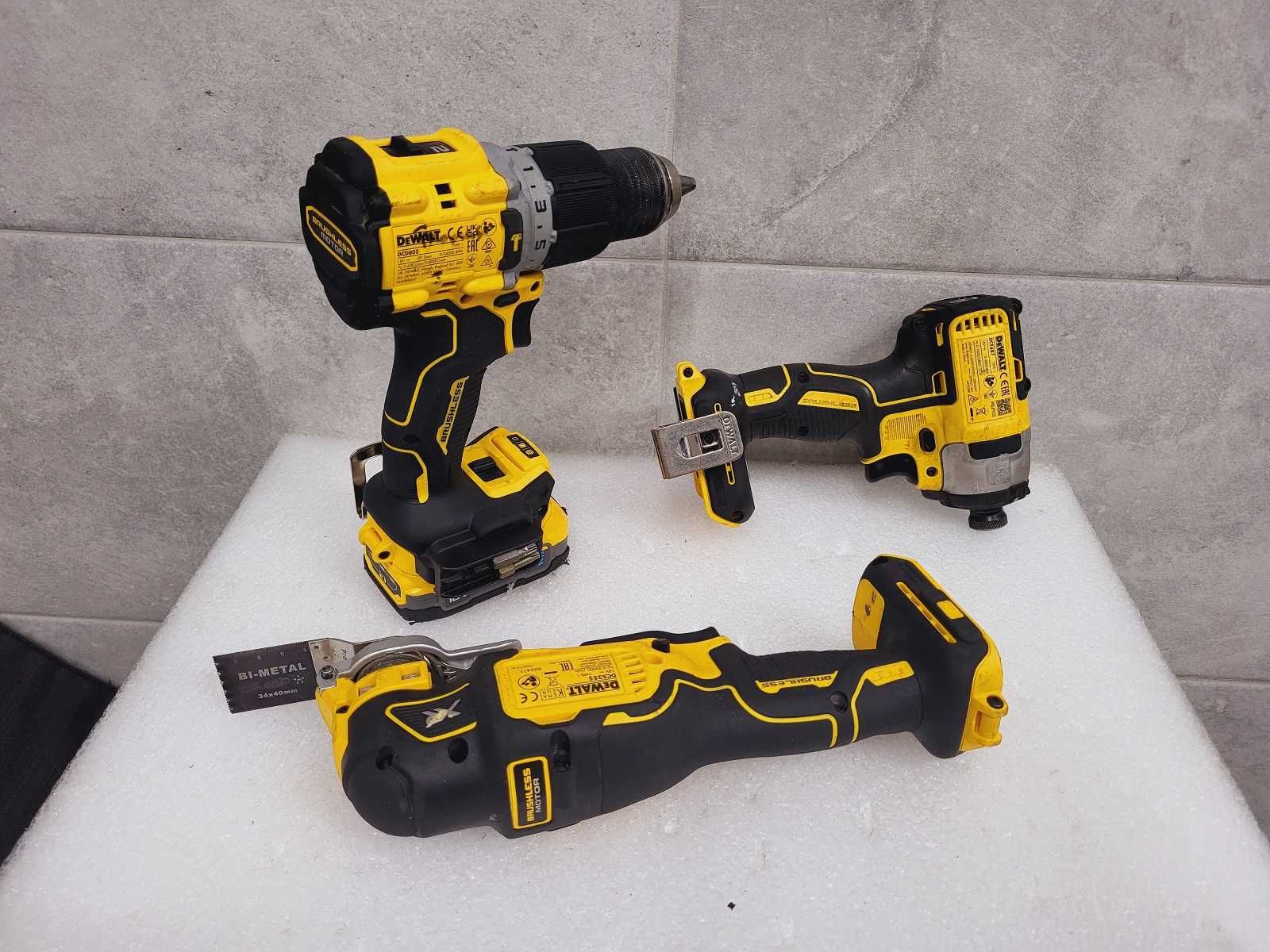 DeWalt Zakrętarka DCF 887 Wkrętarka DCD 805 Narzędzie wielofunkcyjne