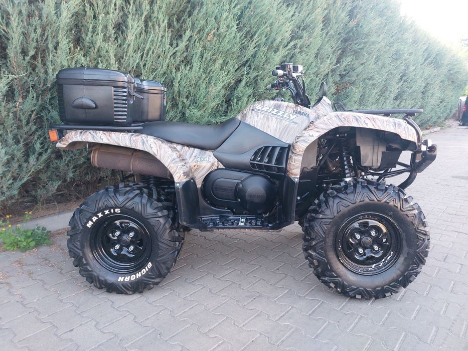 Yamaha grizzly 660 4x4 camo  homologacja