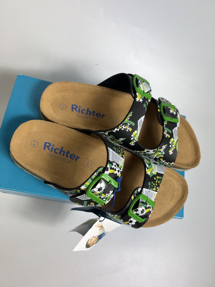 Nowe klapki Richter 41 wygodne dziecko dziecięce outlet