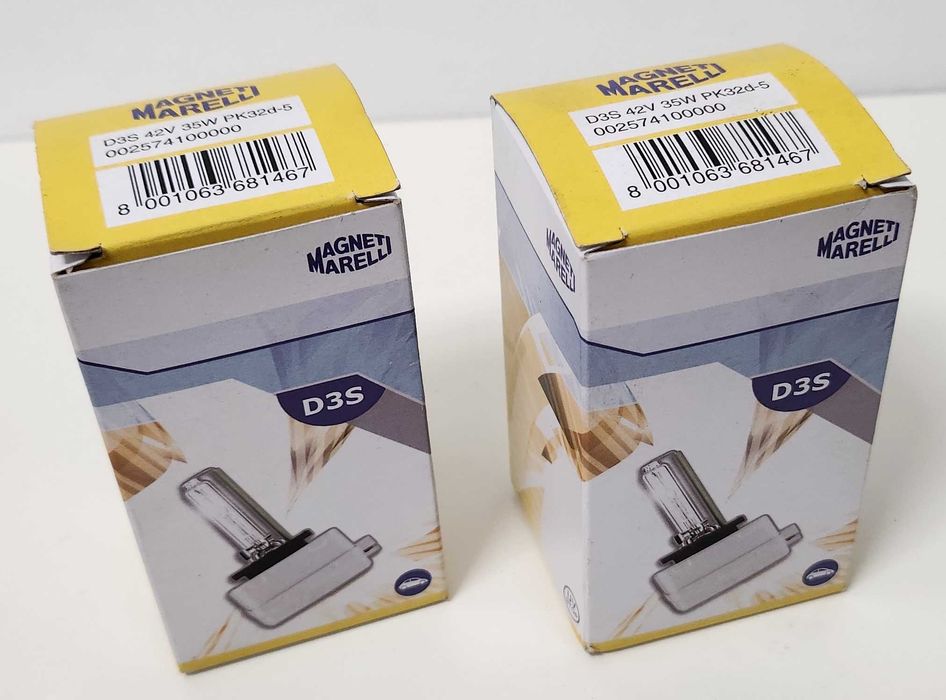 Nowe żarniki XENON D3S komplet 2 szt Magneti Marelli, CENA ZA KOMPLET