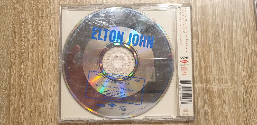 Elton John_S A T W Y L T_Diana_Singiel CD_Oryginał (hologram)