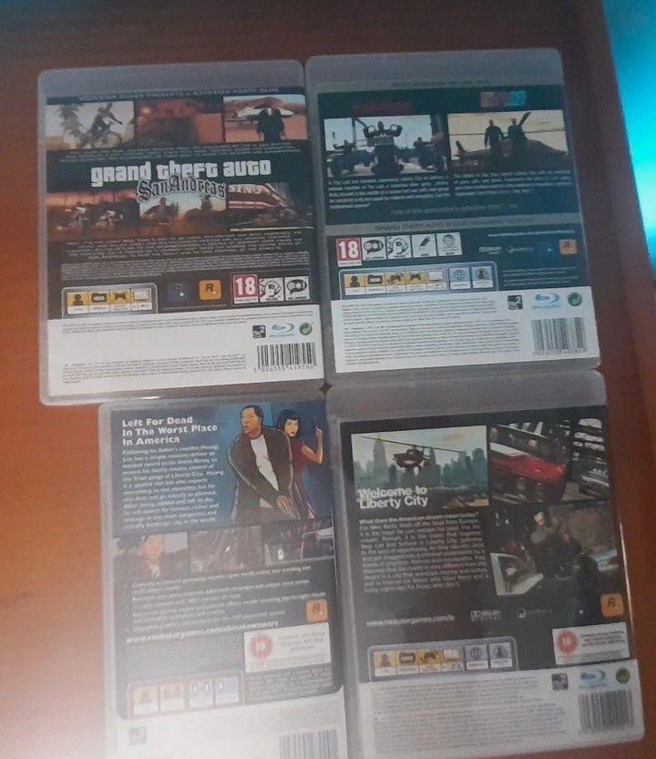 Jogos Gta Playstation 3 e psp