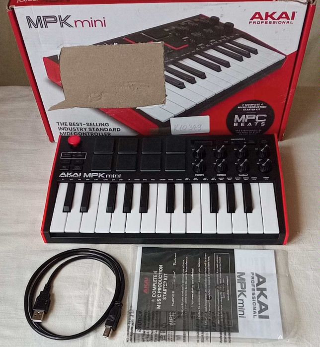 Klawiatura Akai MPK Mini MK3, ze zwrotu