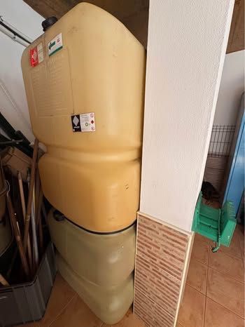 Caldeira + Depósito Gasóleo + Queimador