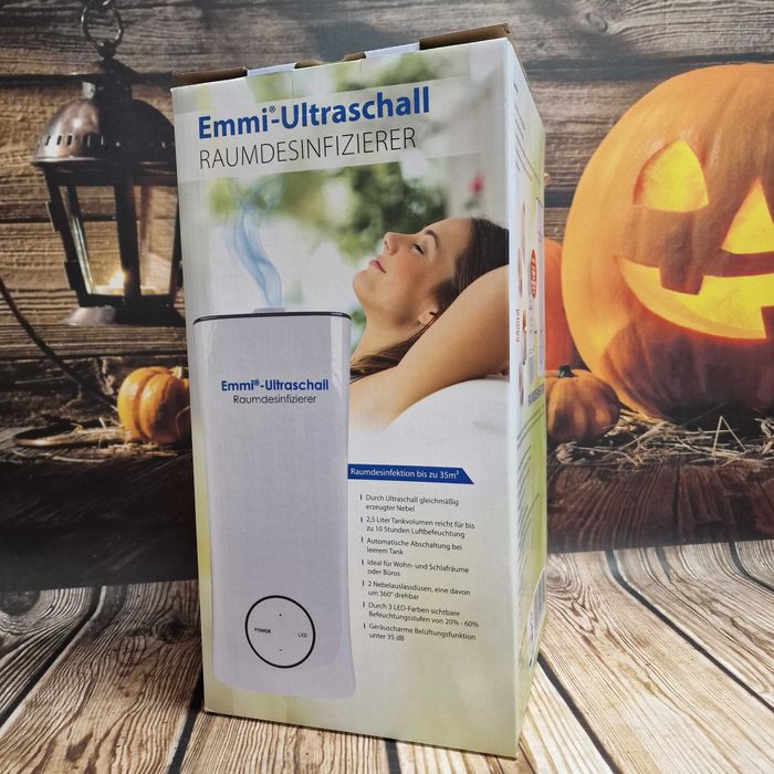 Nawilżacz Emmi-Ultraschall - nawilżanie i dezynfekcjia pomieszczeń
