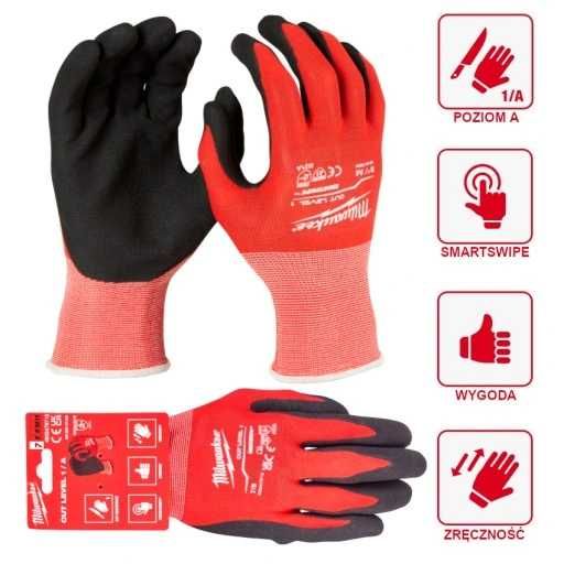 Rękawice robocze Milwaukee Level 1 rozmiary 7,8,9,10
