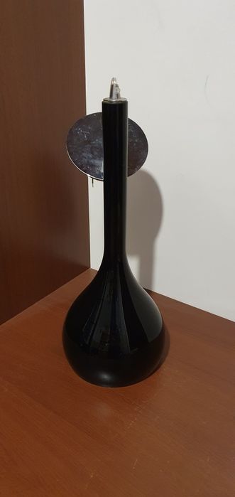 Piękna czarna lampa  stan bardzo dobry