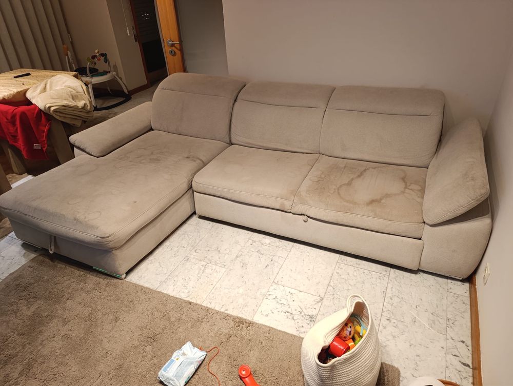 Sofá grande chaise lounge