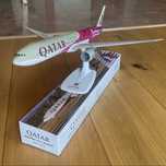 Model samolotu Qatar Boeing 777 Fifa World Cup