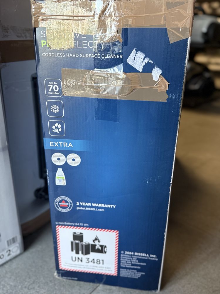 Акумуляторний пилосос миючий Bissell SpinWave + Vac Pet Select