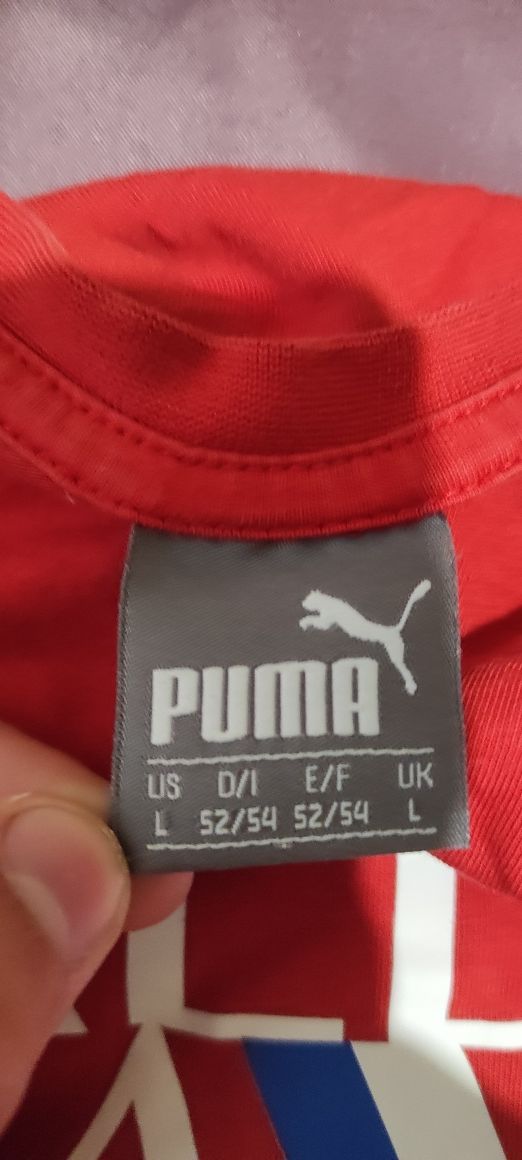 Оригінальна футболка Puma, Нова колекція, розмір L