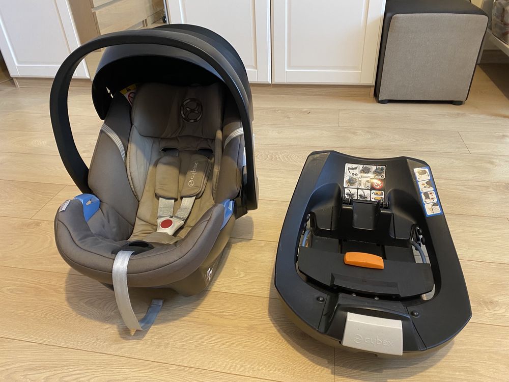 Fotelik Cybex Aton 4 z bazą cybex isofix