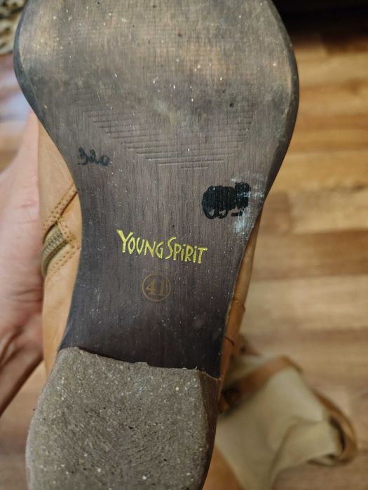 Чоботи напівчулки 41