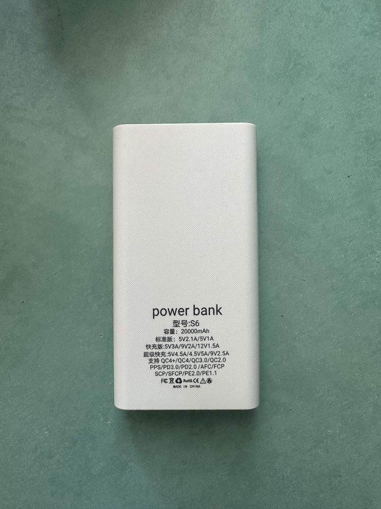 PowerBank аккумулятор 20000 новый