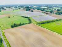Inspekcja Paneli Fotowoltaicznych Turbin Wiatrowych Dronem Termowizja