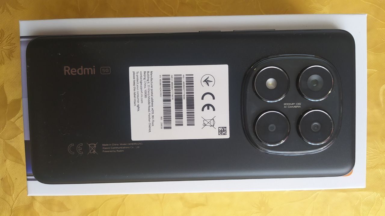 Смартфон Xiaomi Redmi Note 14 Pro 5G 8/256 Midnight Black