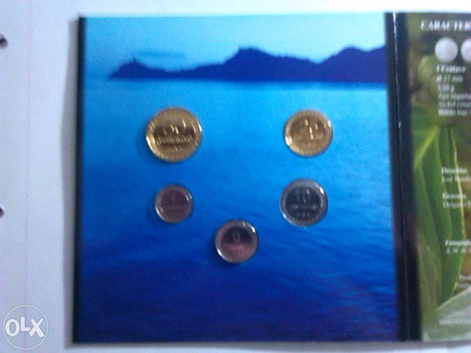 Moedas em bnc timor leste 2003