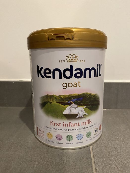 6 szt. Mleko modyfikowane KOZIE Kendamil 1 First infant milk 800 g