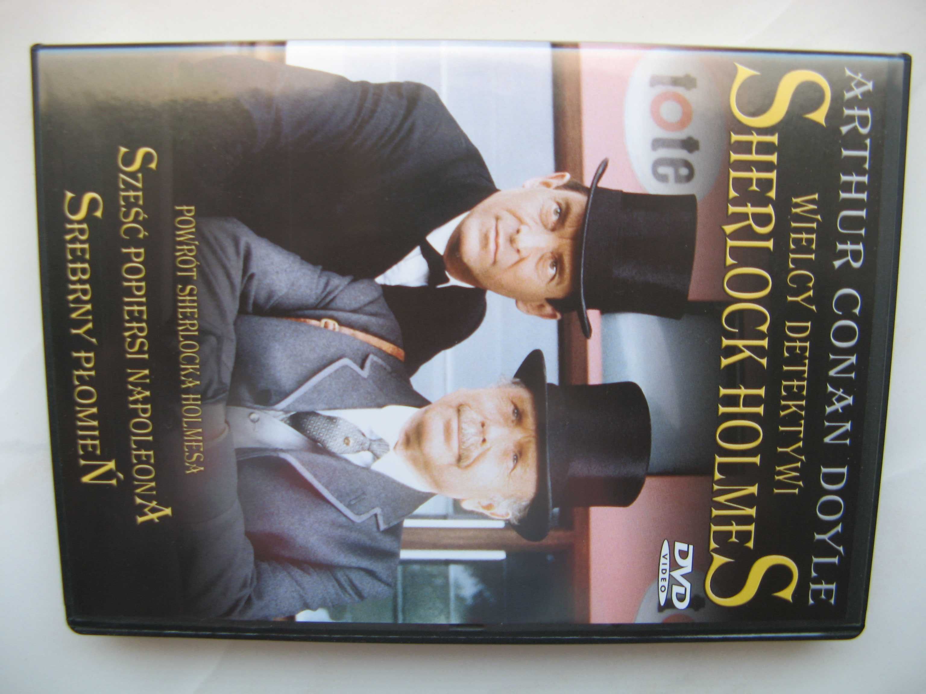 Sherlock Holmes - komplet 27 płyt DVD (41 filmów), polski lektor/Nowe!