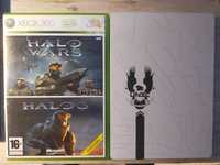 Halo 3, 4 Steelbook, Wars - zestaw Xbox 360