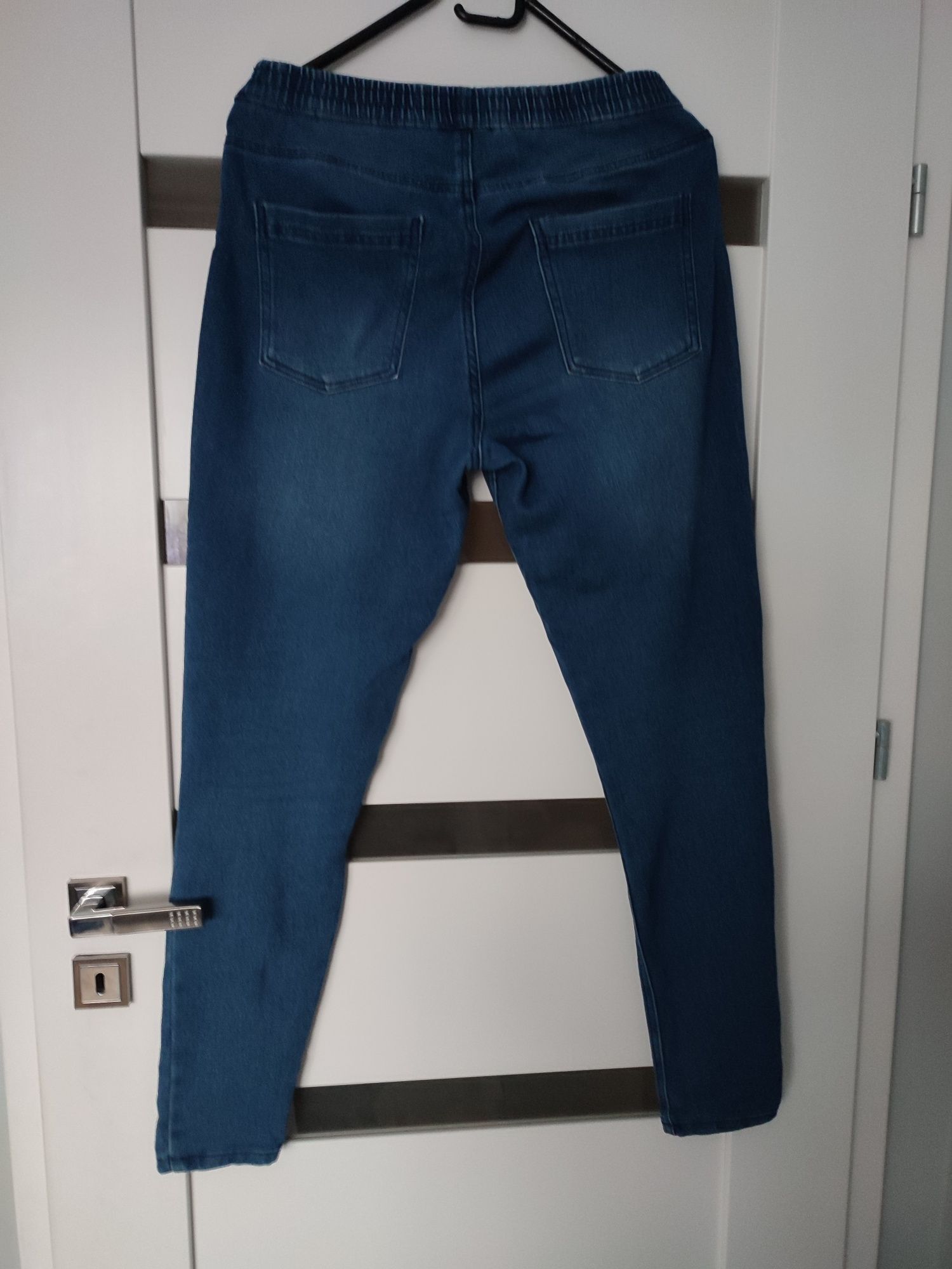 Spodnie jeans leginsy Pepco 40